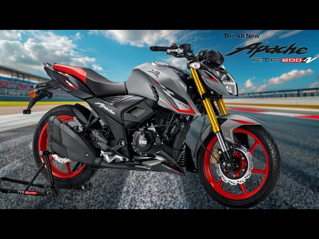 Finally New Model Tvs Apache 200 4v 2025 Launched | New USD