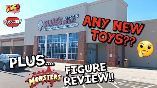 Checking Ollie's for new stuff + A look at the 1997 BK Universal Monsters toys!!