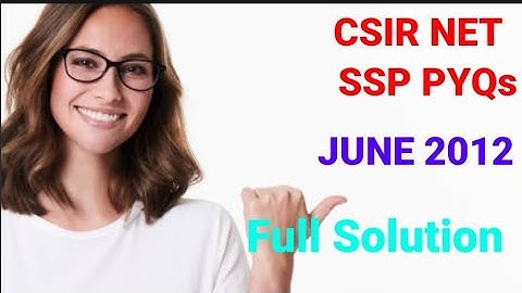 PHYSICS - CSIR NET | Solid State Physics PYQs June 2012 Full Solution | Ganti
