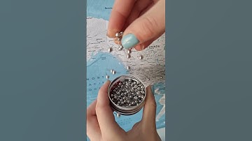 Travel map for world pinning travelers