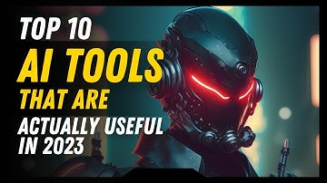 Top BEST AI tools You Must Know About (2023)