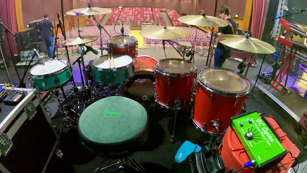 Red Hot Chilli Pipers - Smellin' Fresh - Drum Cam