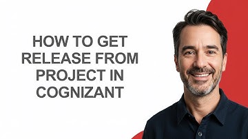 How to Get Release From Project In Cognizant - KevinHowTo