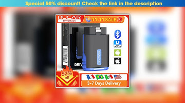 First Look MUCAR DriverScan OBD2 Scanner Bluetooth, Bi-directional scan Tool OE Level All System Di