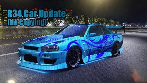[WMMT5DX+] R34 Car Update