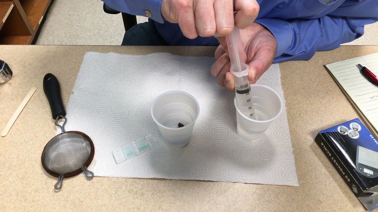 Fec Count Performing a Fecal Egg Count - YouTube
