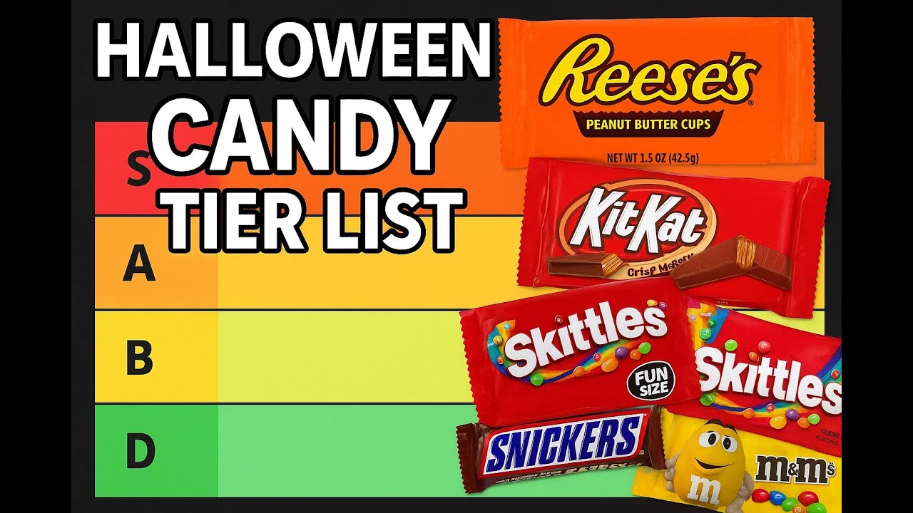 If You Hand Out This Candy, You’re the Villain 🎃 Halloween Candy Tier List!