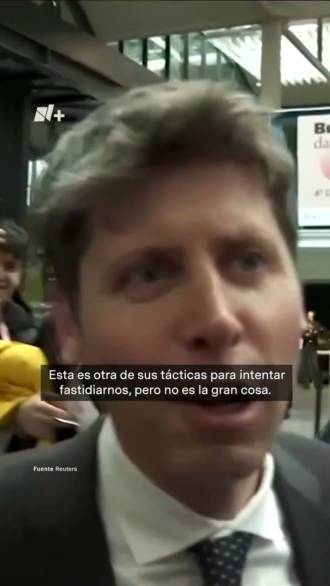 ¿Qué respondió CEO de ChatGPT a oferta de compra de Elon Musk? - N+ #Shorts