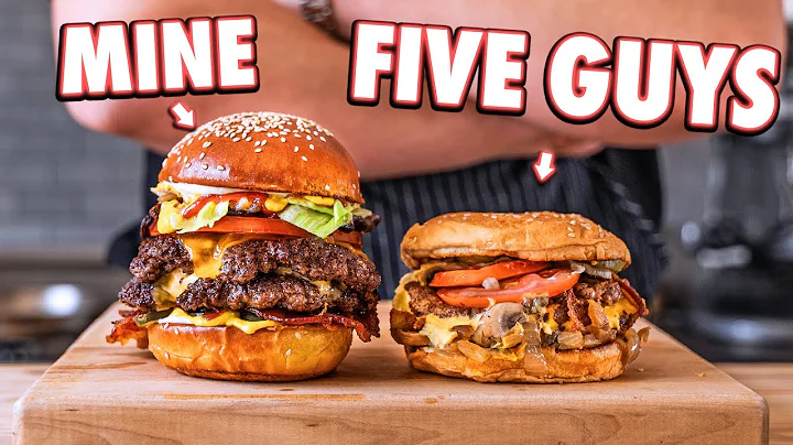 Making Five Guys Cheeseburger At Home | But Better