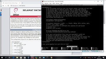Konfigurasi Web Server Menggunakan Debian 8
