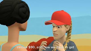 Kai Lan Smashes A Pumpkin At The Pumpkin Patch Grounded