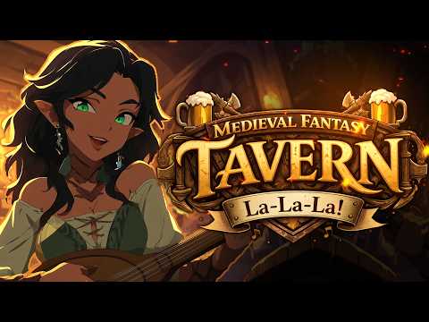 Medieval Fantasy Tavern Drinking Song | La-La-La! Stomp! Stomp! Hey! | Lyrics Video