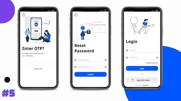 Mobile OTP Screen In React Native | React Native OTP Screen UI