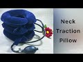 Neck Traction Pillow -  Pain Relief Brace / ортопедический надувной воротник