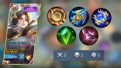 LUO YI HARD GAME EPIC COMEBACK | ADVANCE SERVER GAMEPLAY | MOBILE LEGENDS: BANG BANG