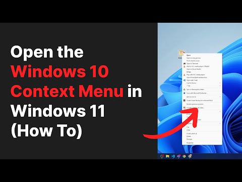 How to bring back Windows 10 context menu in Windows 11 in one click