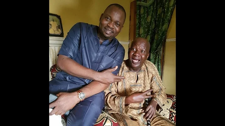 Adekola Tijani,Kunle Afod &Other Yourba Actors Visits Baba Suwe In His House As He Make Them Laugh
