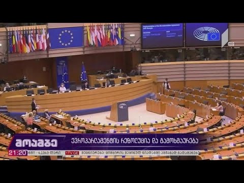 ევროპარლამენტის რეზოლუცია და გამოხმაურება