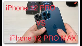 Сравнение iPhone 12 Pro и 12 Pro MAX. Больше значит лучше?