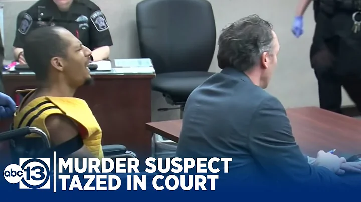 Murder Suspect Tazed in Court for Cursing Outburst
