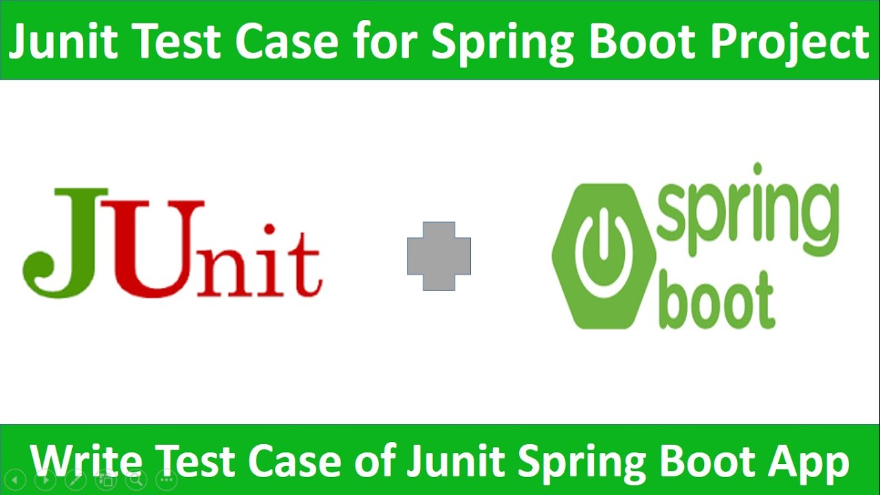 #Junit #TestCase Junit TestCase for Spring Boot Project - YouTube