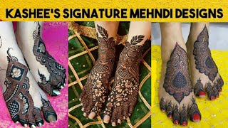 Kashees Signature Mehndi 2021 Kashees Bridal Feet Mehndi Designs Kashees Bridal Mehndi Design