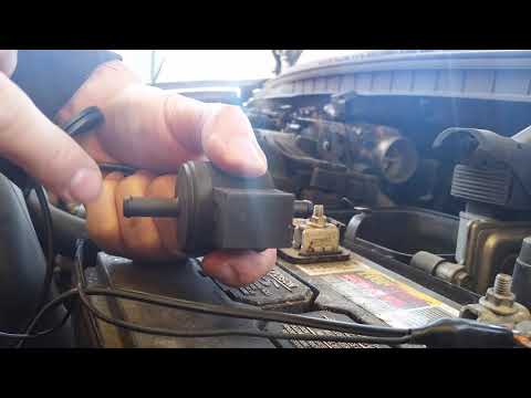 Hyundai Elantra - Code P0441 - Replace EVAP purge valve (Cleaning did not fix it!)