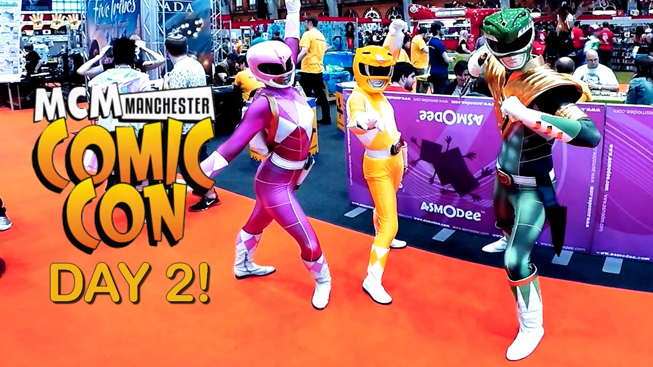 Power Ranger Manchester Manchester MCM Expo Part 2 Sunday 26th July 2015 - Power Rangers! with ...