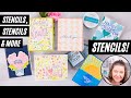 Stencil Tips and Techniques for Cardmakers + LOADS of NEW Designs