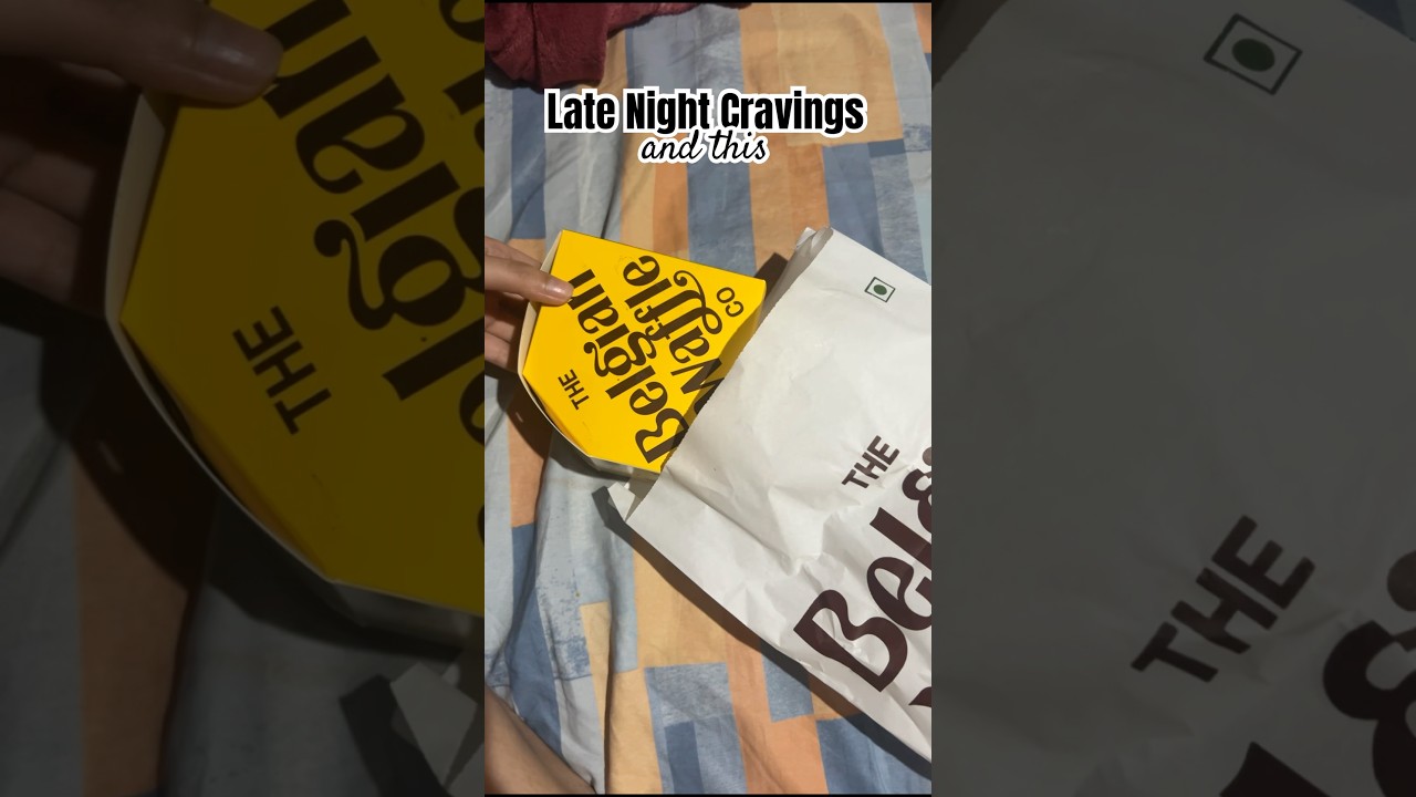 Late night cravings and waffles! 