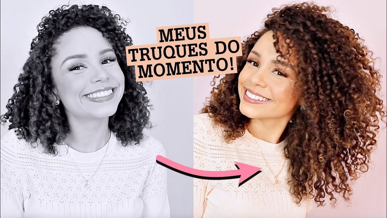 COMO TÔ DESENCOLHENDO MEU CABELO ATUALMENTE!