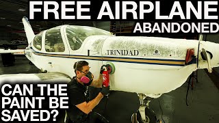 ABANDONED Free Airplane Detail: Can The Grimy Paint Be Saved?