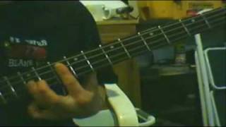 "How to play bass guitar" "46 and 2" by "tool" - "video lesson" chords