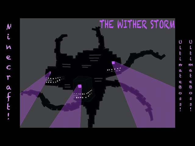 I made the wither storm mod concept into a drawing on ibispaint