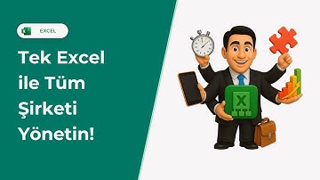 Excel ERP Programı: Tek Excel İle Tüm Şirketi Yönetin! | EXCEL 751