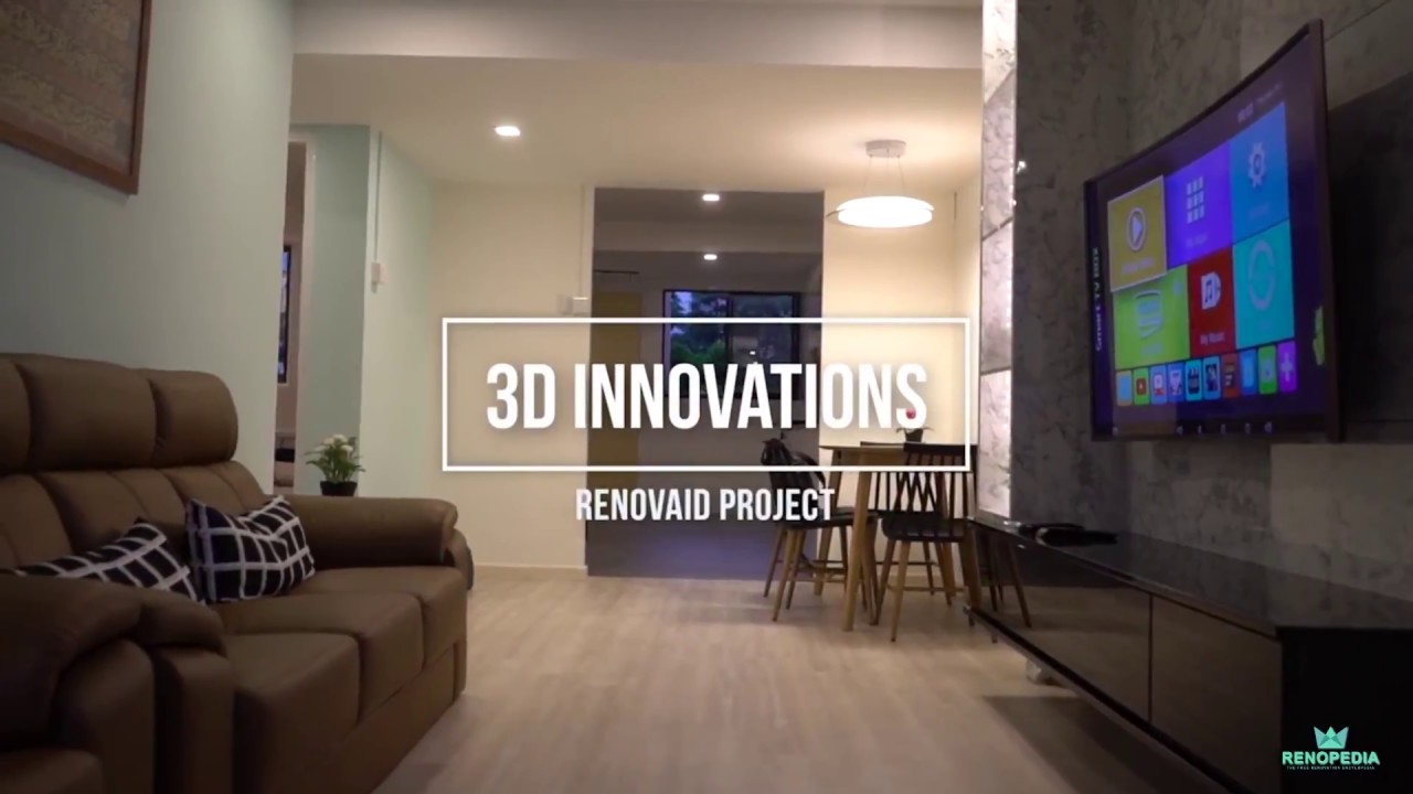 Interior Design Singapore | A simple home done by 3D Innovations
