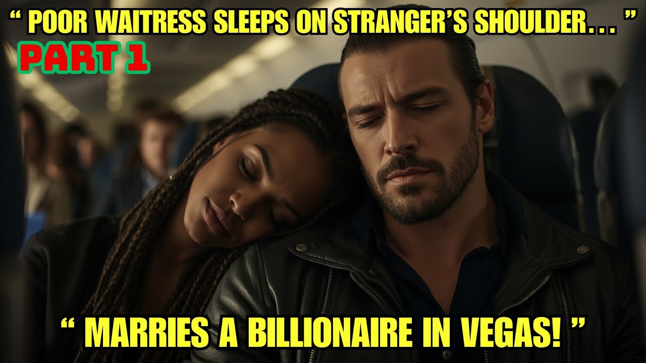 Poor Waitress Sleeps on Stranger’s Shoulder… Marries a Billionaire in Vegas!