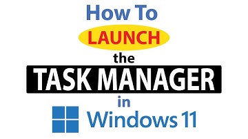 How To Launch The Task Manager In Windows 11