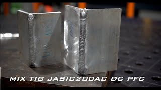 Zavarivanje ALUMINIJUMA JEFTINIJIM APARATOM JASIC 200AC DC PFC