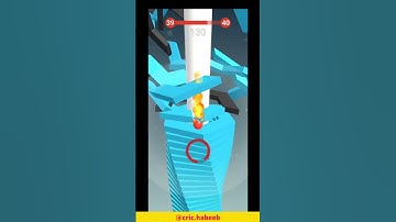 Drop Stack Ball - Helix Crash #crichabeeb #games #shorts