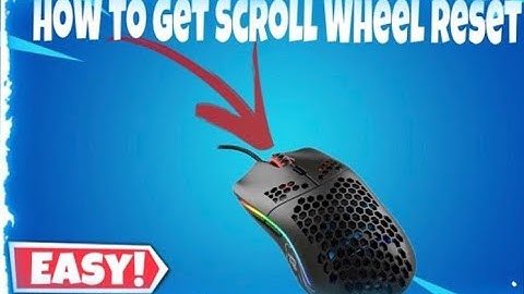 How To Get Scroll Wheel Reset 2021 (advanced tips and tricks)
