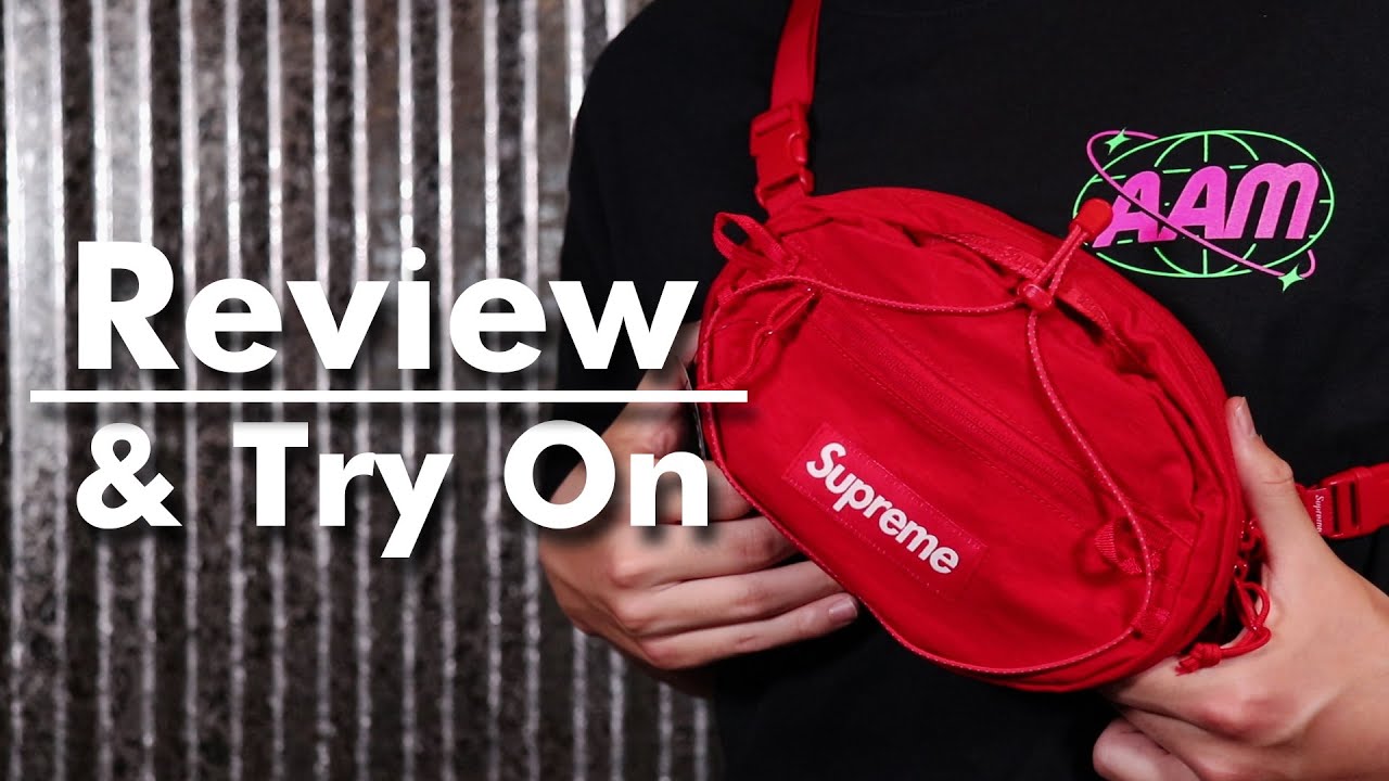 Supreme FW20 Waist Bag Review and Try-On 