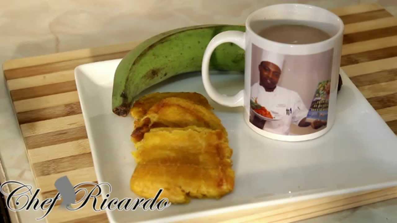 Fried Green Plantain Recipe | Recipes By Chef Ricardo | Chef Ricardo Cooking