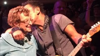 Celebrity Watch Bruce Springsteen Shake His Booty With His 90-Year-Old Mom at His NYC Concert Net Worth