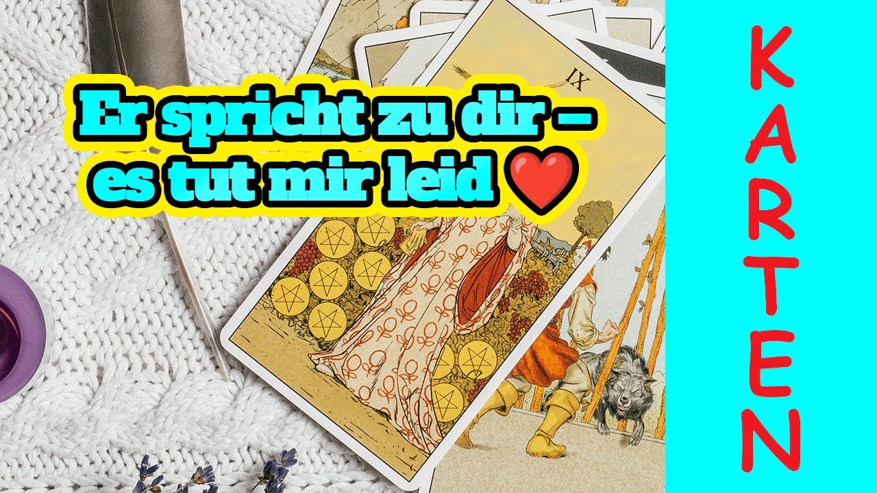 Er spricht zu dir – es tut mir leid ❤️