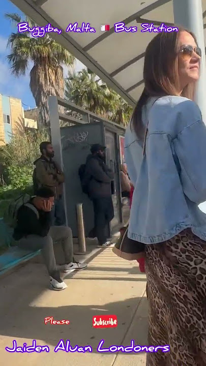 Welcome to Buggiba bus terminal  🚉 #malta #public transport #travel #short #jaiden aluan