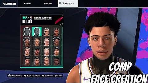 *NEW* BEST COMP STAGE FACE CREATION on NBA 2K25! DRIPPY COMP STAGE FACE CREATION TUTORIAL