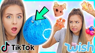 Testing Weird Products I Found On Tiktok And Wish ! Weird Stress Relievers!