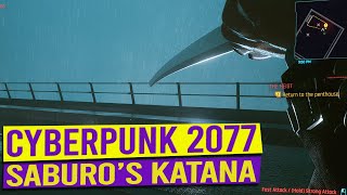 SABURO's Iconic Katana SATORI Location - CYBERPUNK 2077
