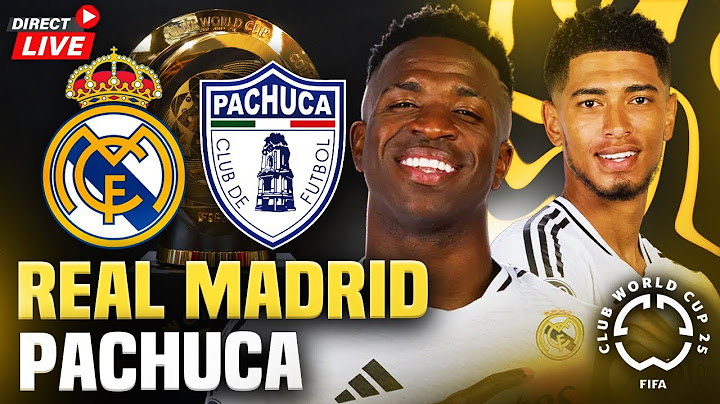 🔴REAL MADRID - PACHUCA 3-1 / Coupe du Monde des clubs